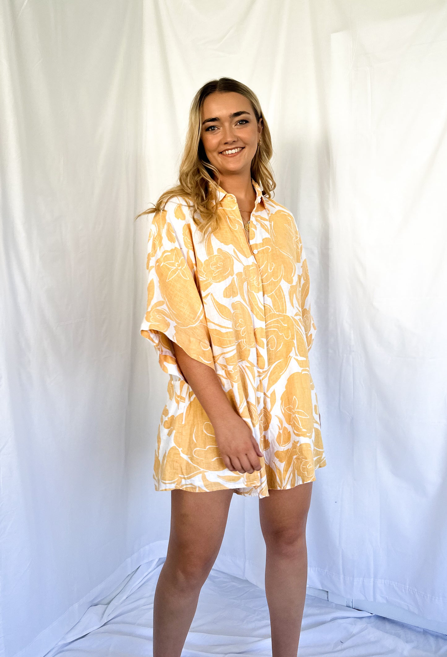 Coco Willow - Rae Playsuit - Sunshine