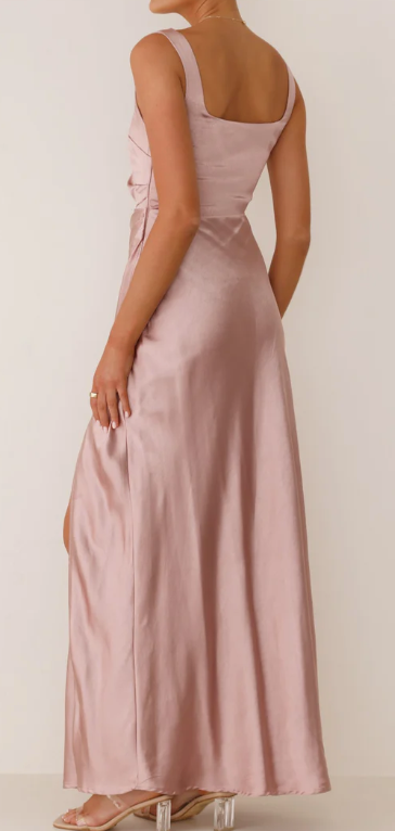 Alaria Maxi Dress - Dusty Pink